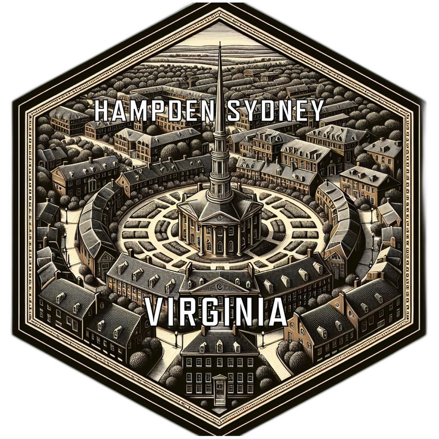 Hampden Sydney Virginia Travel Destination Souvenir Vinyl Decal Sticker Image 1