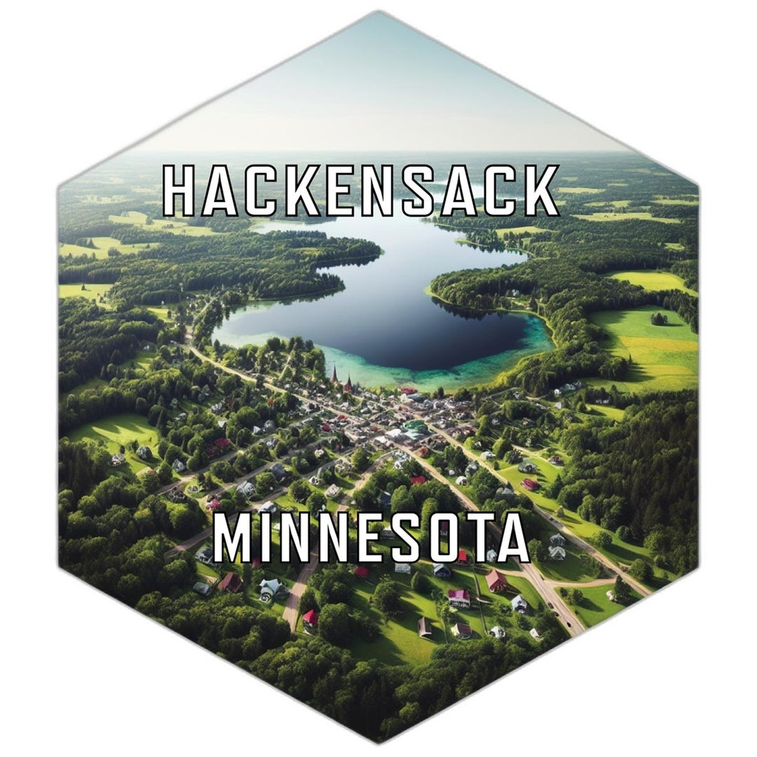 Hackensack Minnesota Travel Destination Souvenir Vinyl Decal Sticker Image 1