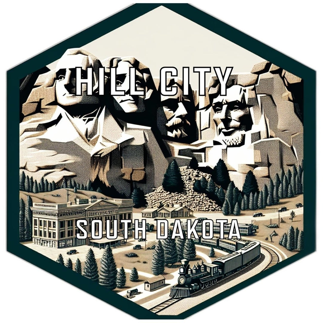 Hill City South Dakota Travel Destination Souvenir Vinyl Decal Sticker Image 1