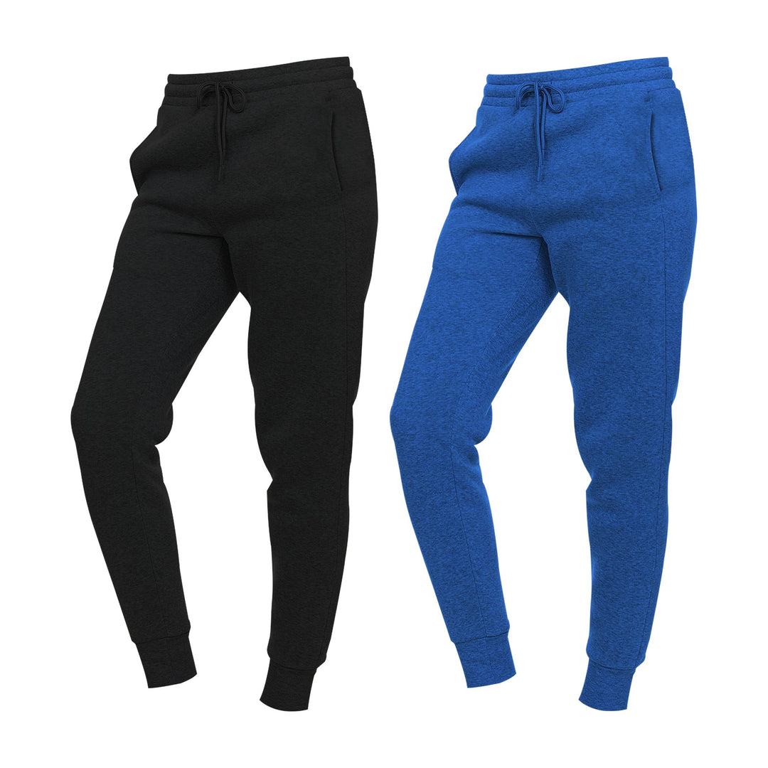 2-Piece Womens Ultra-Soft Winter Warm Cozy Comfy Fleece Lined Joggers Image 8