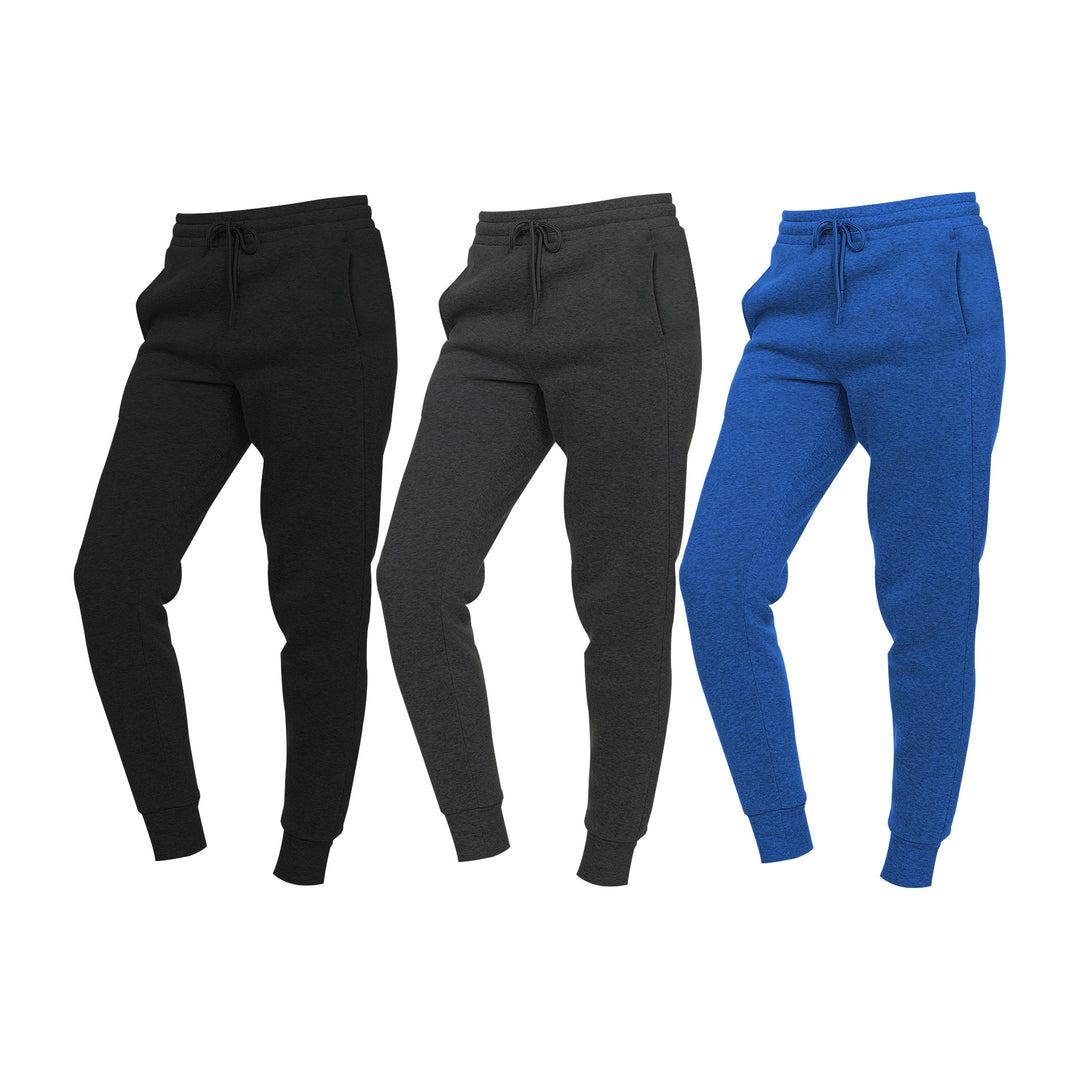 3-Piece Womens Ultra-Soft Winter Warm Cozy Comfy Fleece Lined Joggers Image 8