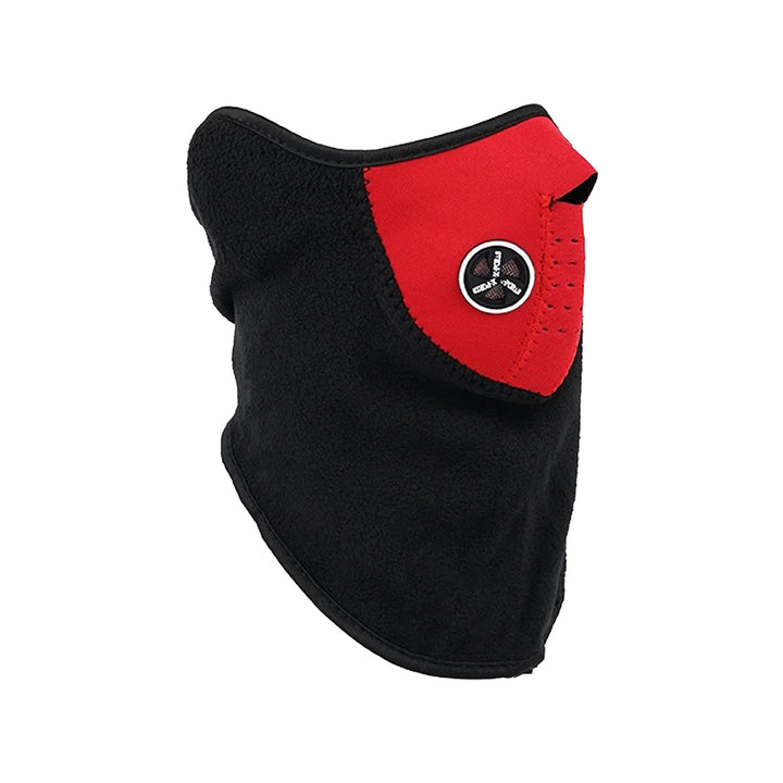 1-Piece Mens Winter Warm Breathable Windproof Fleece Lined Half Face Mask Image 12