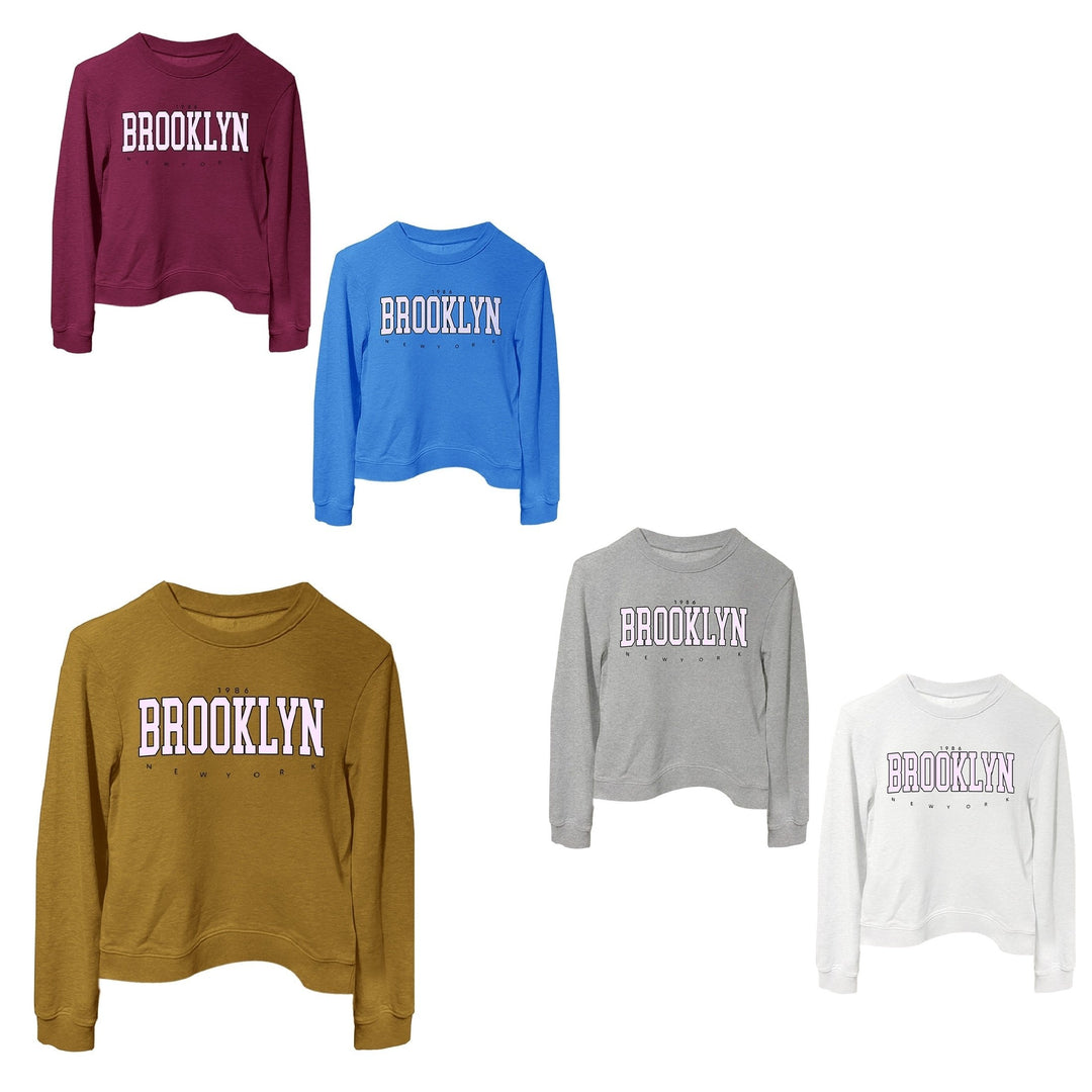 4-Pieces of Randomly Selected Womens Ultra-Soft Stylish Cozy Comfy Graphic Sweatshirt Image 9