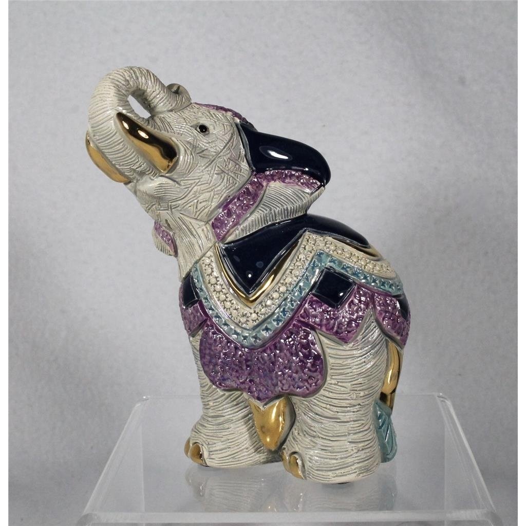 DeRosa Rinconada Family Figurine Indian Elephant - F241 - In Box Image 1