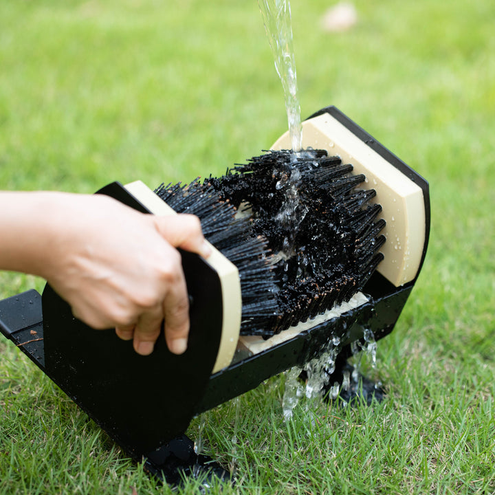 Gardenised Shoe Cleaner and Boot Scraper Portable or Floor-Mounted Scrubbing Brush for Indoor and Outdoor Use All Image 6