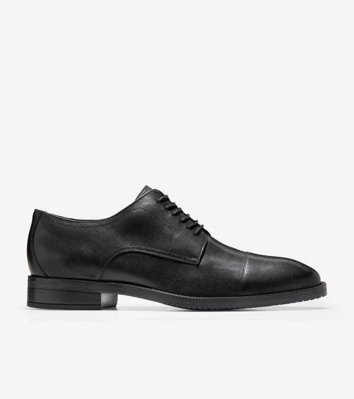 Cole Haan Modern Essentials Cap Toe Oxford Black - C34136 BLACK WP Image 1