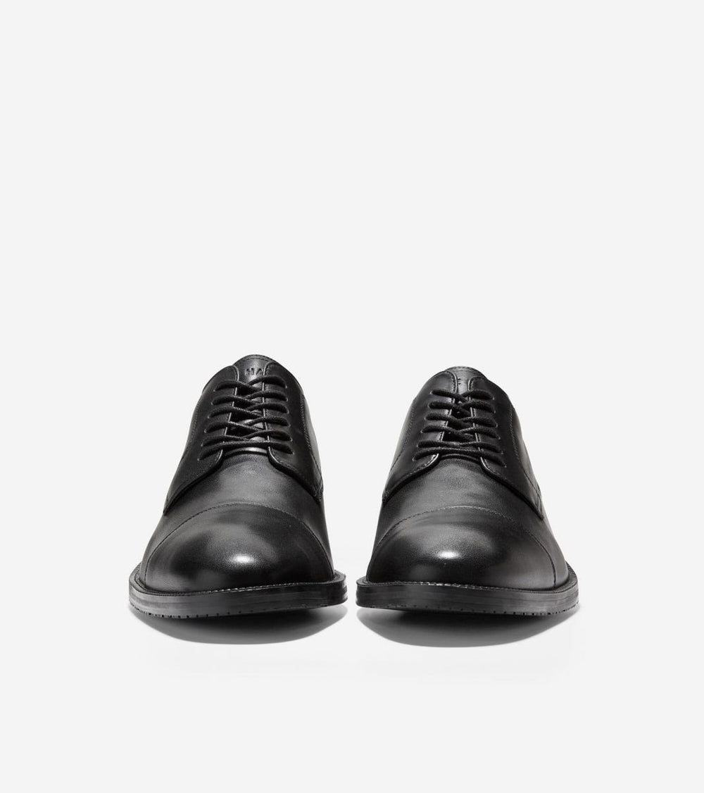 Cole Haan Modern Essentials Cap Toe Oxford Black - C34136 BLACK WP Image 2