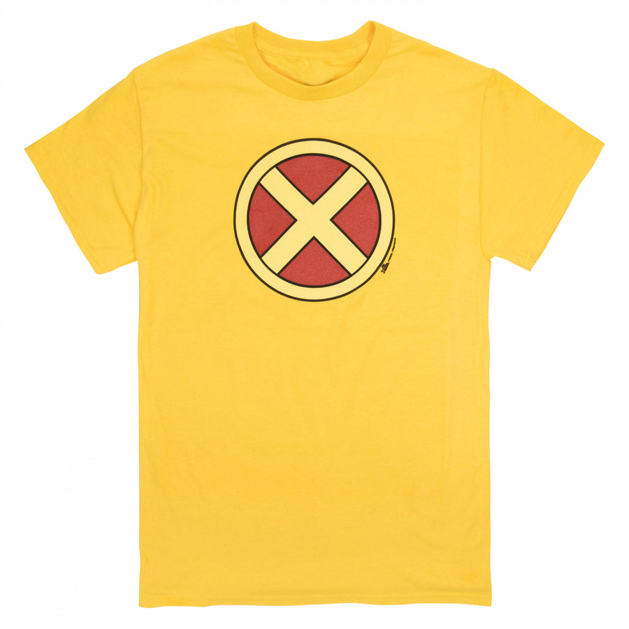 X-Men Classic Logo Yellow Colorway T-Shirt Image 1