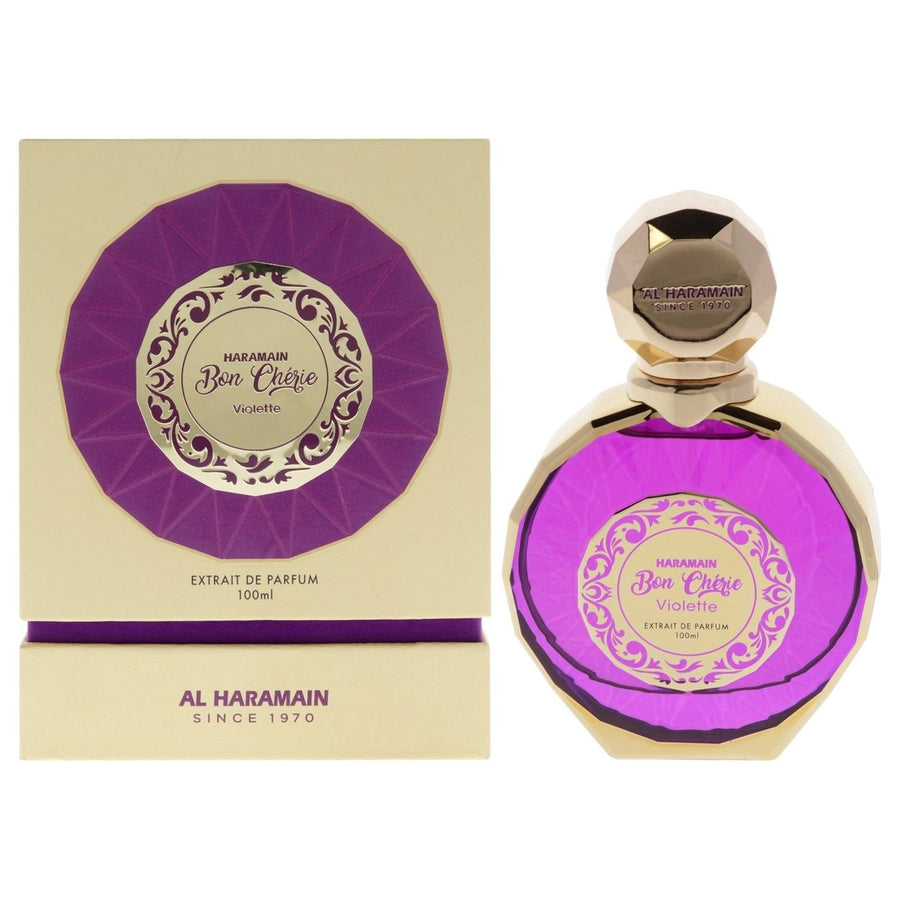 Al Haramain Bon Cherie Violette by Al Haramain for Women - 3.33 oz Extrait De Parfum Spray Image 1