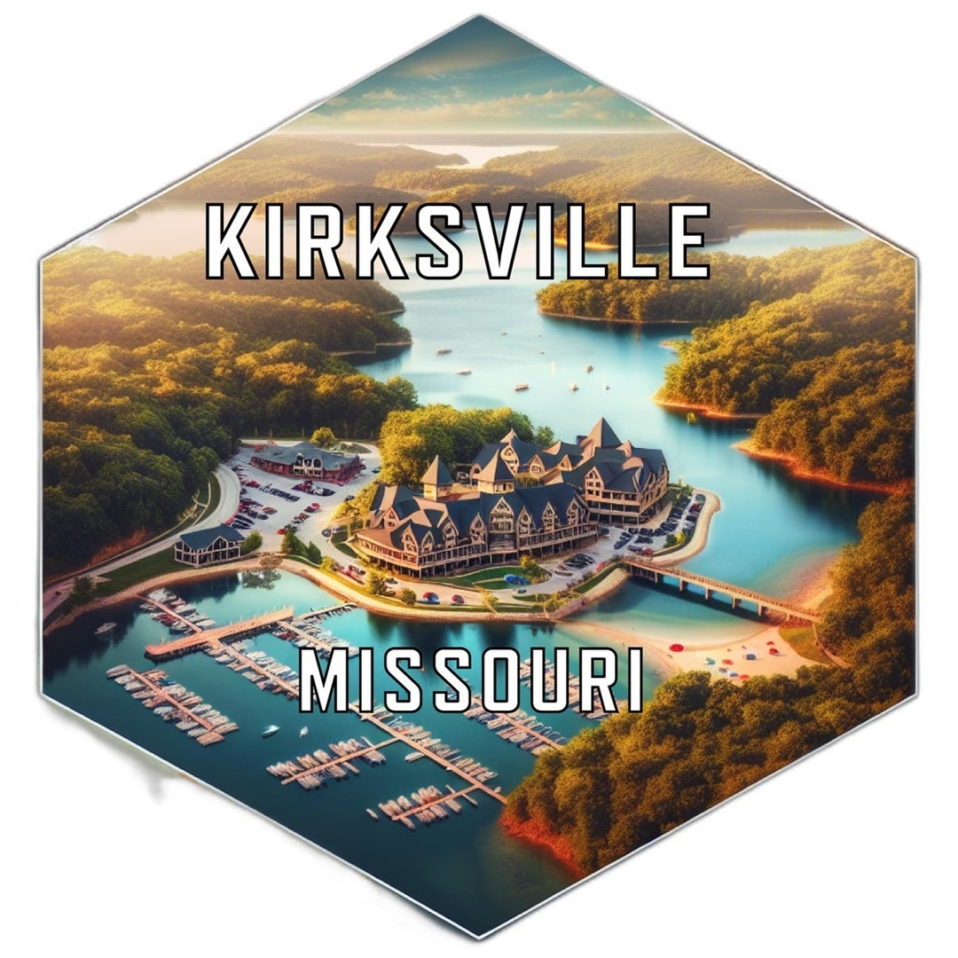 Kirksville Missouri Travel Destination Souvenir Vinyl Decal Sticker Image 1