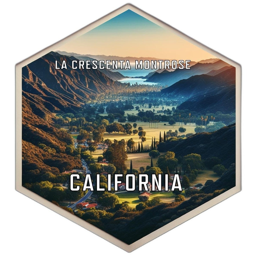 La Crescenta Montrose California Travel Destination Souvenir Vinyl Decal Sticker Image 1