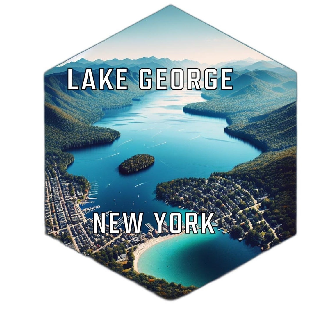 Lake George York Travel Destination Souvenir Vinyl Decal Sticker Image 1