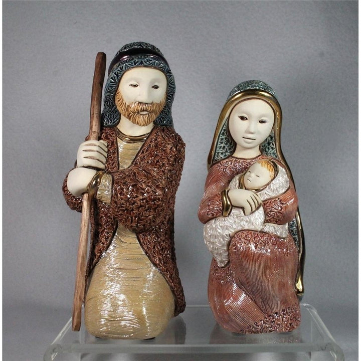 DeRosa Rinconada Large Nativity Figurines -Holy Night Joseph and Mary -3012 -NIB Image 2