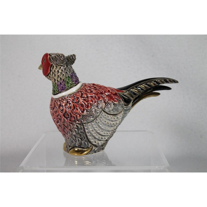 DeRosa Rinconada Family Figurine - 2024 Release Pheasant - F256 - In Box Image 2