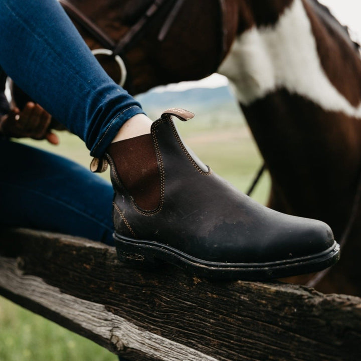 Blundstone Unisex Dress Chelsea Boot Stout Brown - 062 STOUT BROWN Image 3