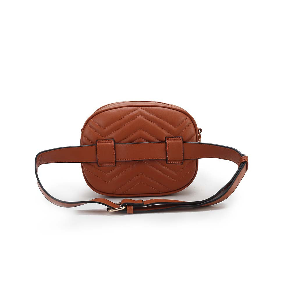 MKFCollection Shawnie Crossbody Bag - Vegan Leather Designer Handbag Image 3