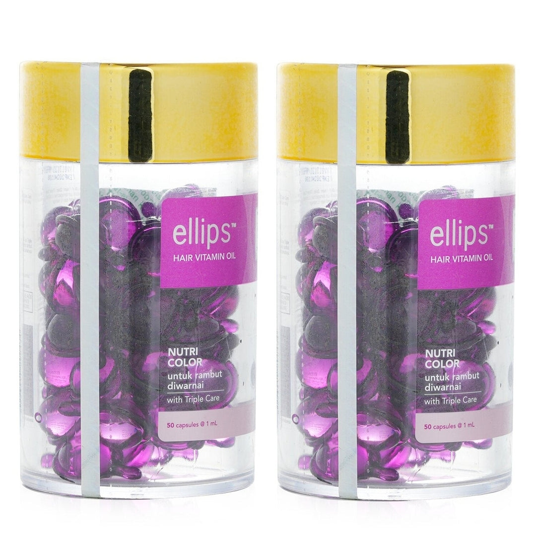 Ellips Hair Vitamin Oil - Nutri Color Duo 2x50capsules Image 2