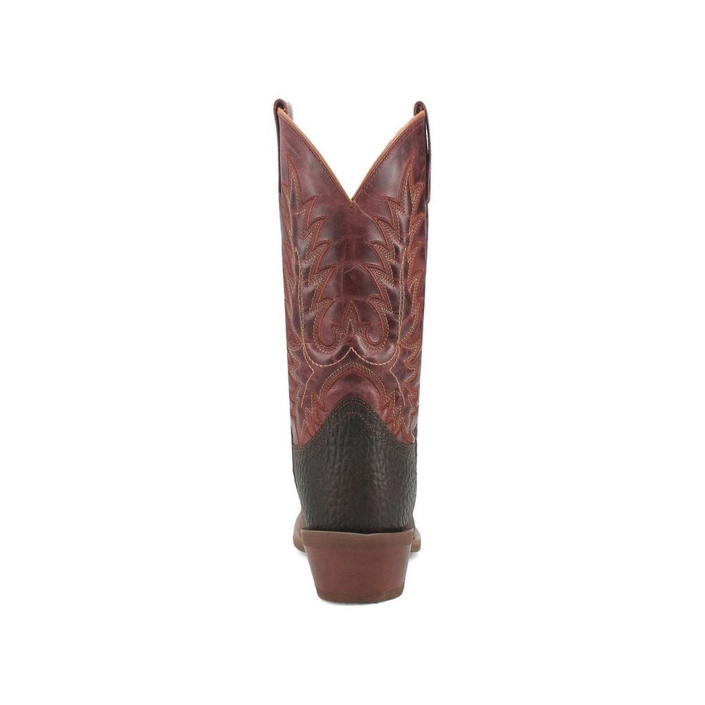 Laredo Western Boots Mens Kent Leather 12" Shaft Brown Red 68312 Image 4