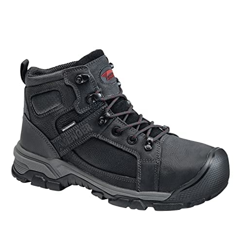 FSI FOOTWEAR SPECIALTIES INTERNATIONAL NAUTILUS Avenger Mens 6" Ripsaw Alloy Toe EH PR Waterproof Work Boot Black - Image 1