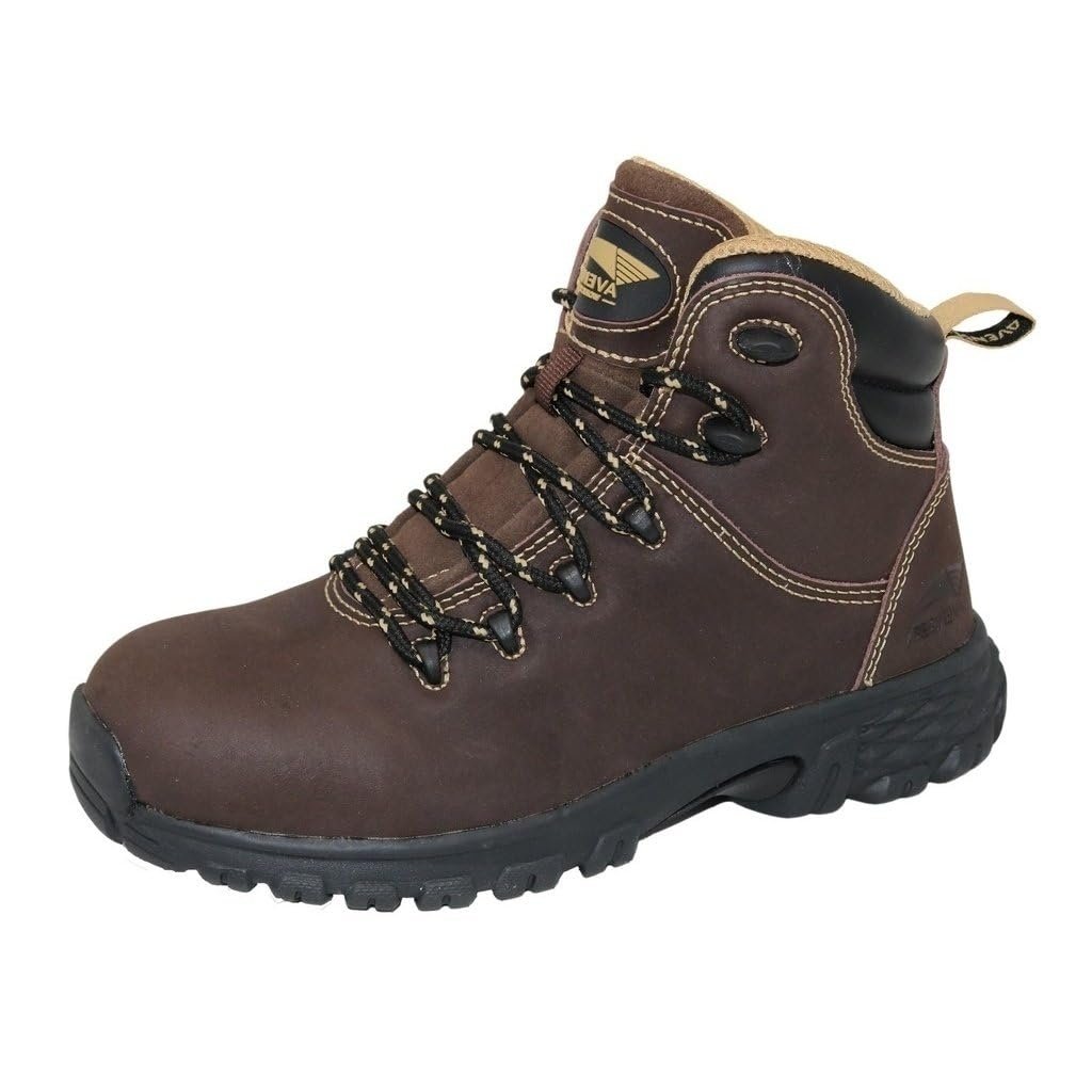 FSI FOOTWEAR SPECIALTIES INTERNATIONAL NAUTILUS Avenger Womens 6" Flight Alloy Toe ESD Waterproof Work Boot Brown - Image 2