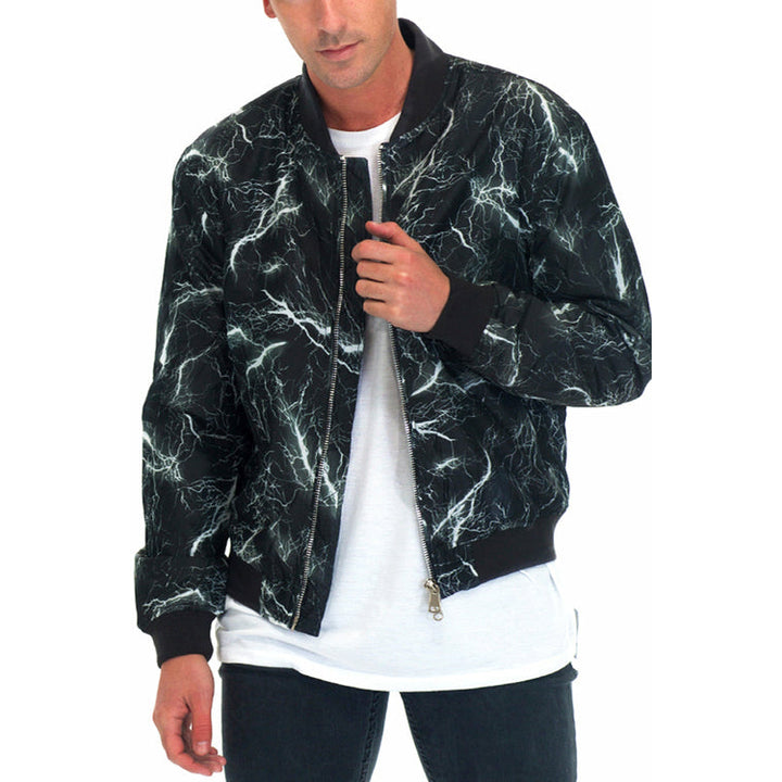 Bolt Print Bomber Image 4