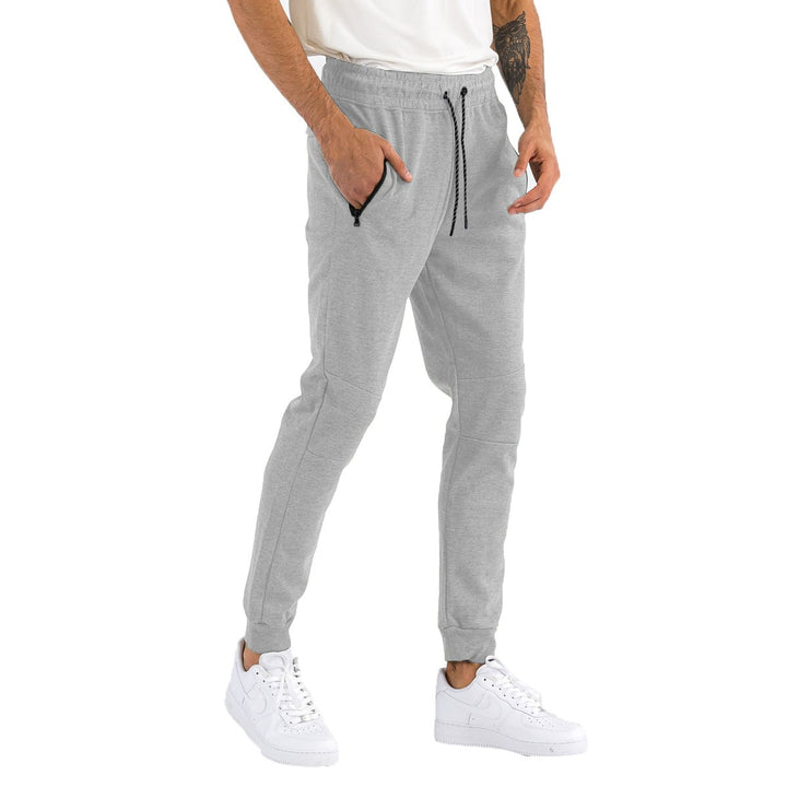 HEATHERED COTTON SWEATS Image 1