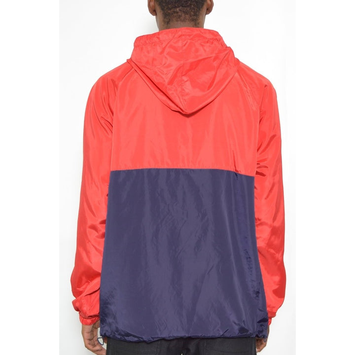 COLOR BLOCK ANORAK JACKET Image 3