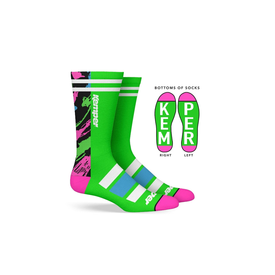 Kemper Snowboards Rampage Crew Sock Image 1