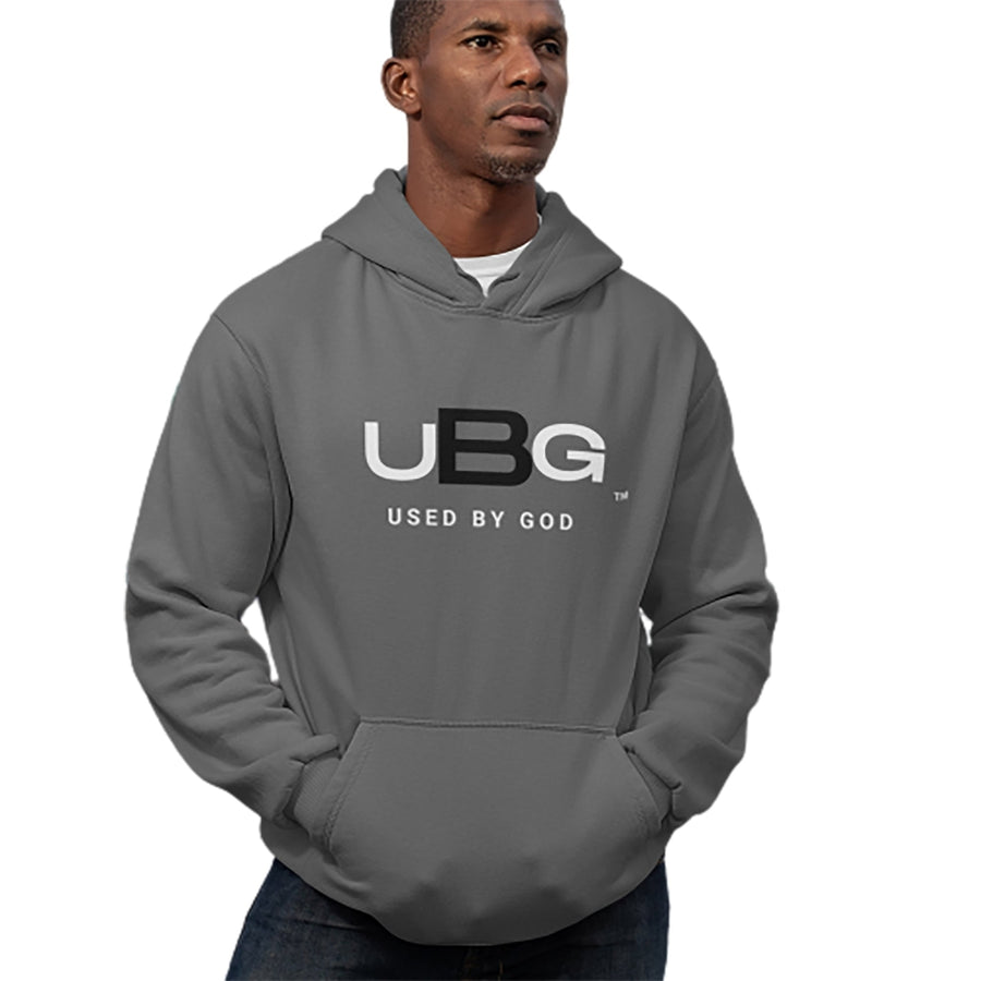 Original Used By God Hoodie Gray Image 1