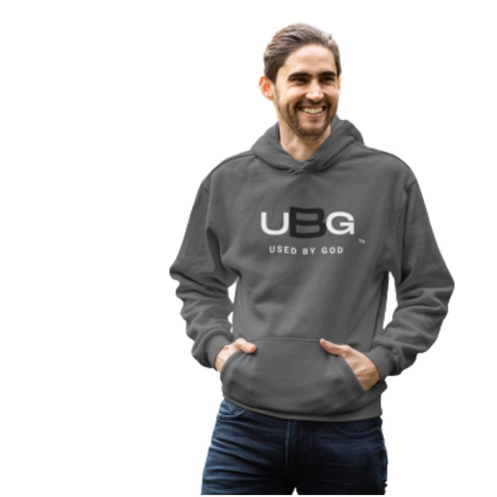 Original Used By God Hoodie Gray Image 2