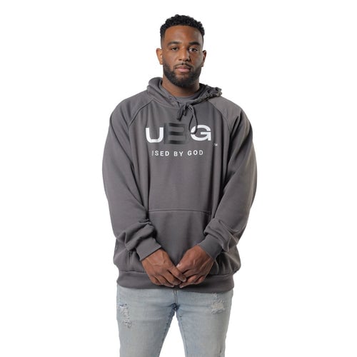 Original Used By God Hoodie Gray Image 1