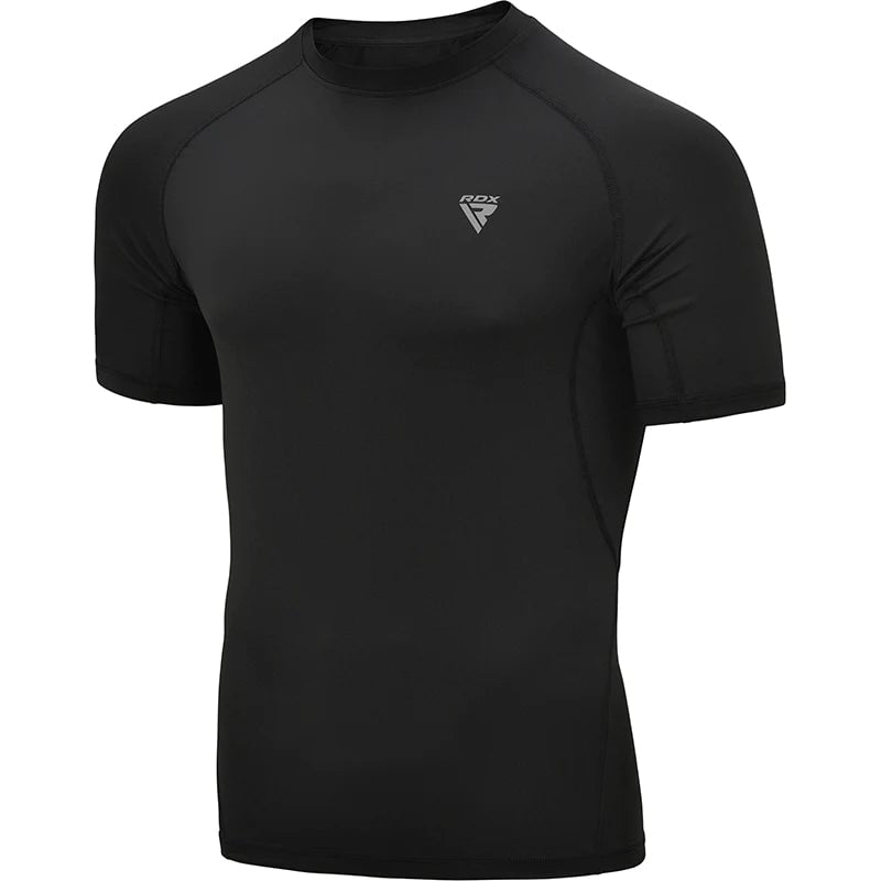 T15 Short Sleeve Black Rash Guard Image 1