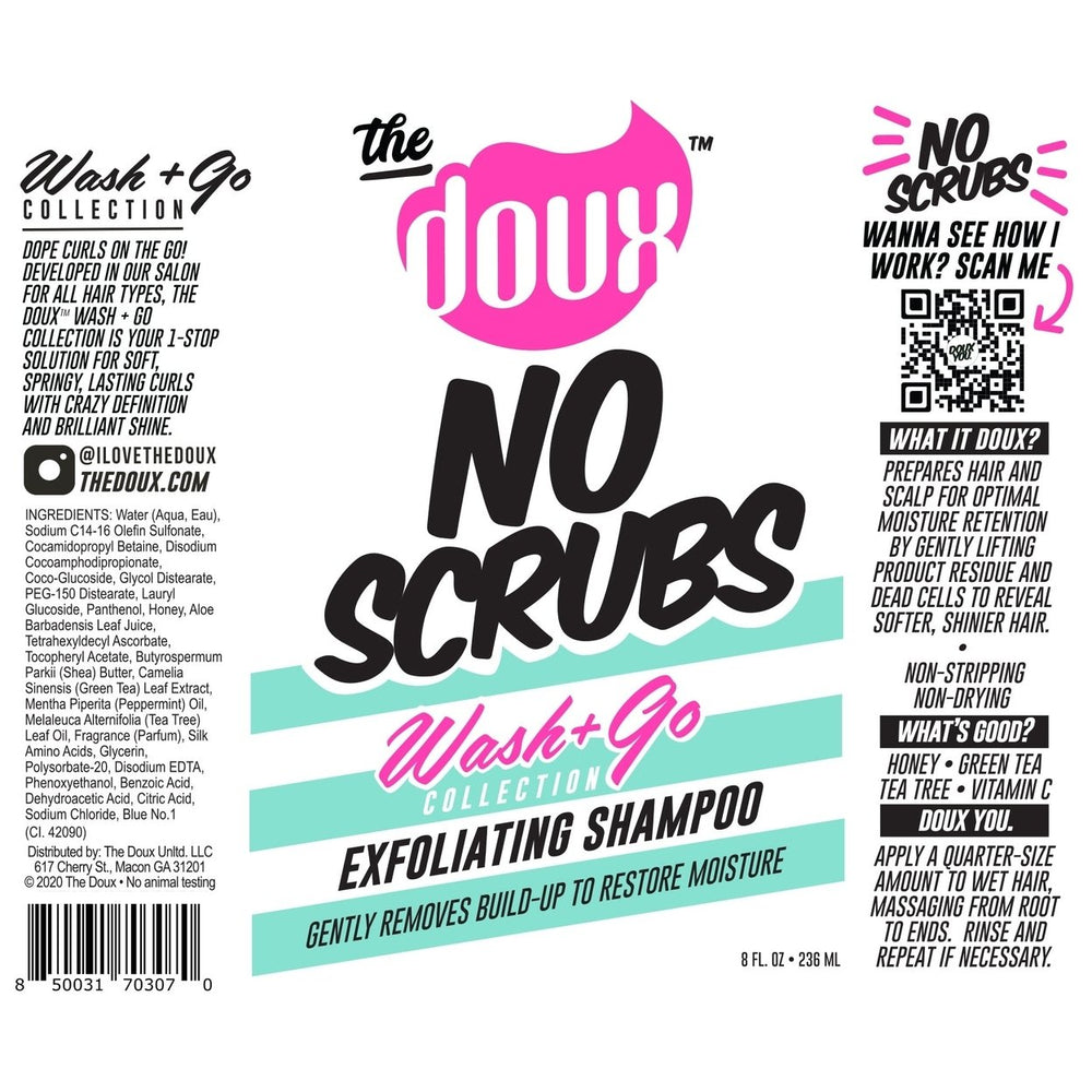 The Doux NO SCRUBS Exfoliating Shampoo Hair Care Product Salon Quality Image 2