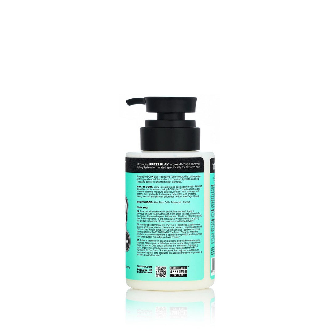 The Doux PRESS REWIND Curl Retention Shampoo for Defined Curls Curl Enhancing Image 4