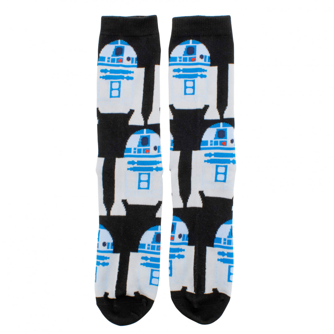 Star Wars R2-D2 Pop Art Crew Socks Image 4