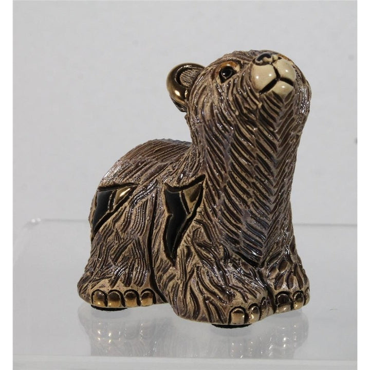 DeRosa Rinconada Family Figurine - Baby Grizzly Bear - F348 - in Box Image 1