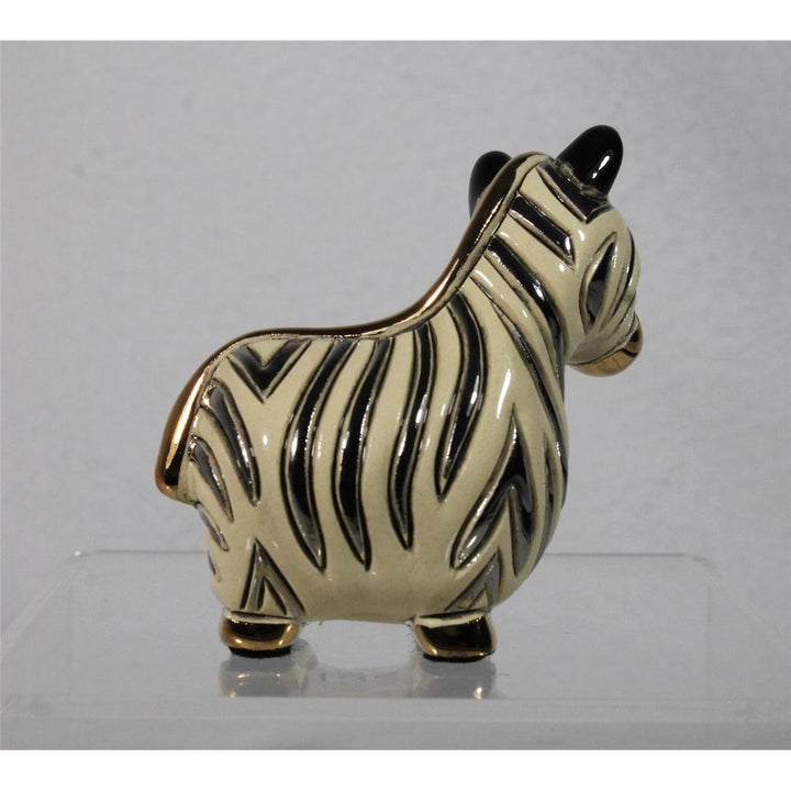 DeRosa Rinconada Silver Anniv. Rincababy - Zebra - 1736 - in Box - RETIRED Image 3