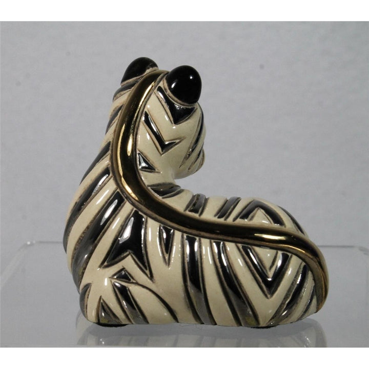 DeRosa Rinconada Rincababy - Baby Zebra Sitting - 1736B - in Box - RETIRED Image 3