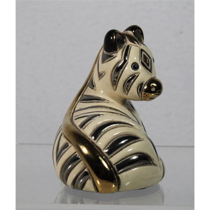 DeRosa Rinconada Rincababy - Baby Zebra Sitting - 1736B - in Box - RETIRED Image 4