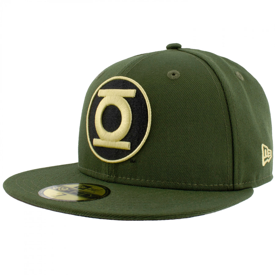 Green Lantern Salute to Service Era 59Fifty Fitted Hat Image 1