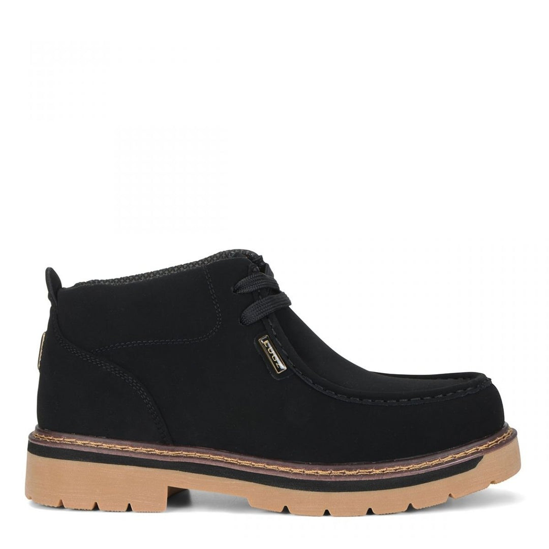 Lugz Mens Strutt Lx Moc Toe Boot Black/Gum - MSTULXD-002 BLACK/GUM Image 1