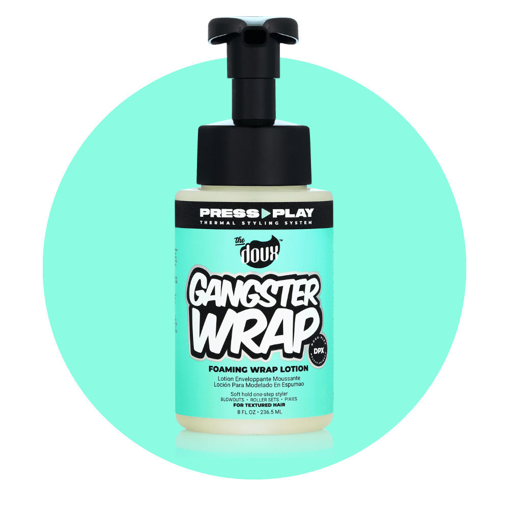 The Doux GANGSTER WRAP Foaming Wrap Lotion Volumizing Mousse Honey Infused Image 2