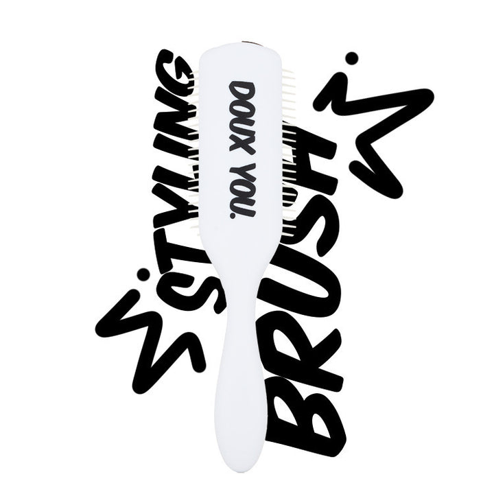 OLD SCHOOL Classic Styling Brush - WHITE Image 2