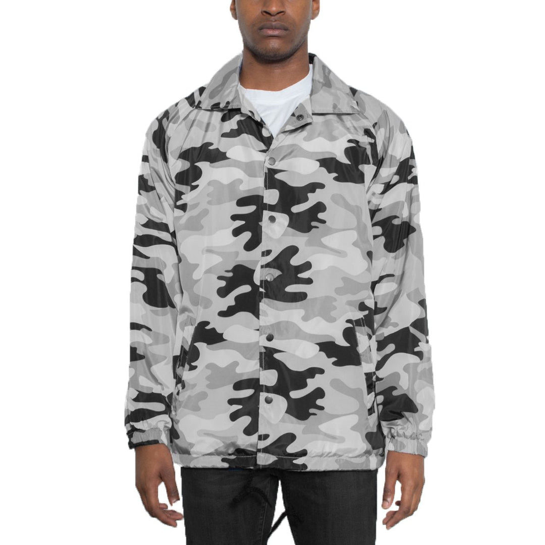 CAMO COACHS JACKET Image 1