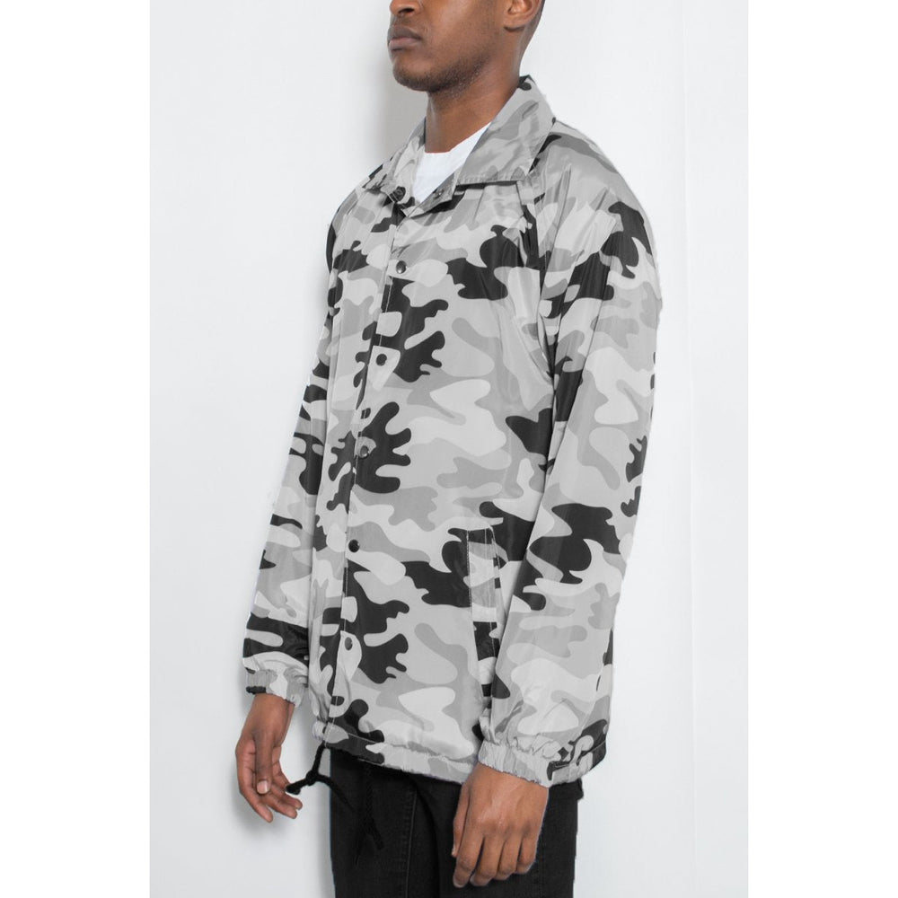 CAMO COACHS JACKET Image 2