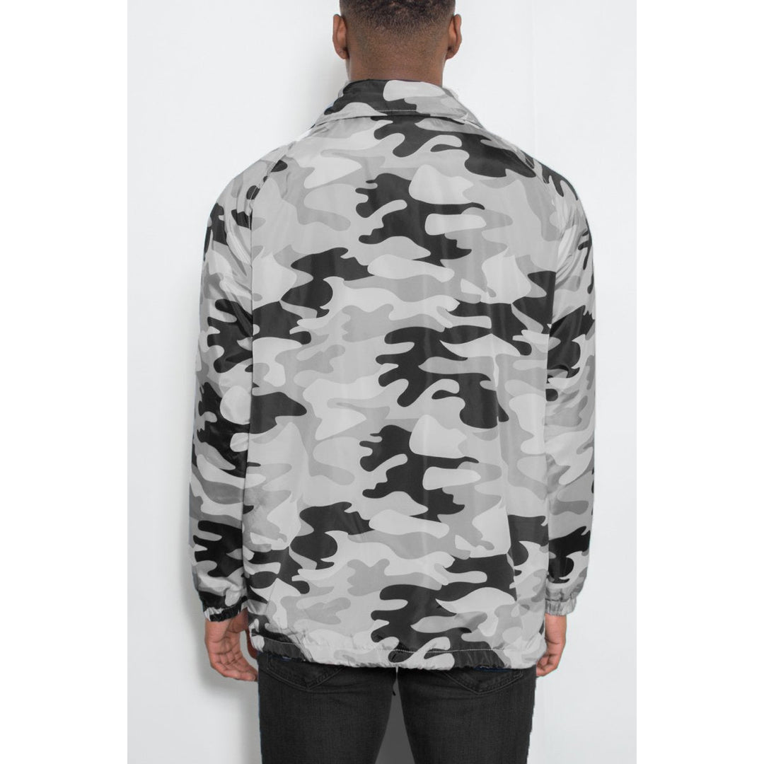 CAMO COACHS JACKET Image 3