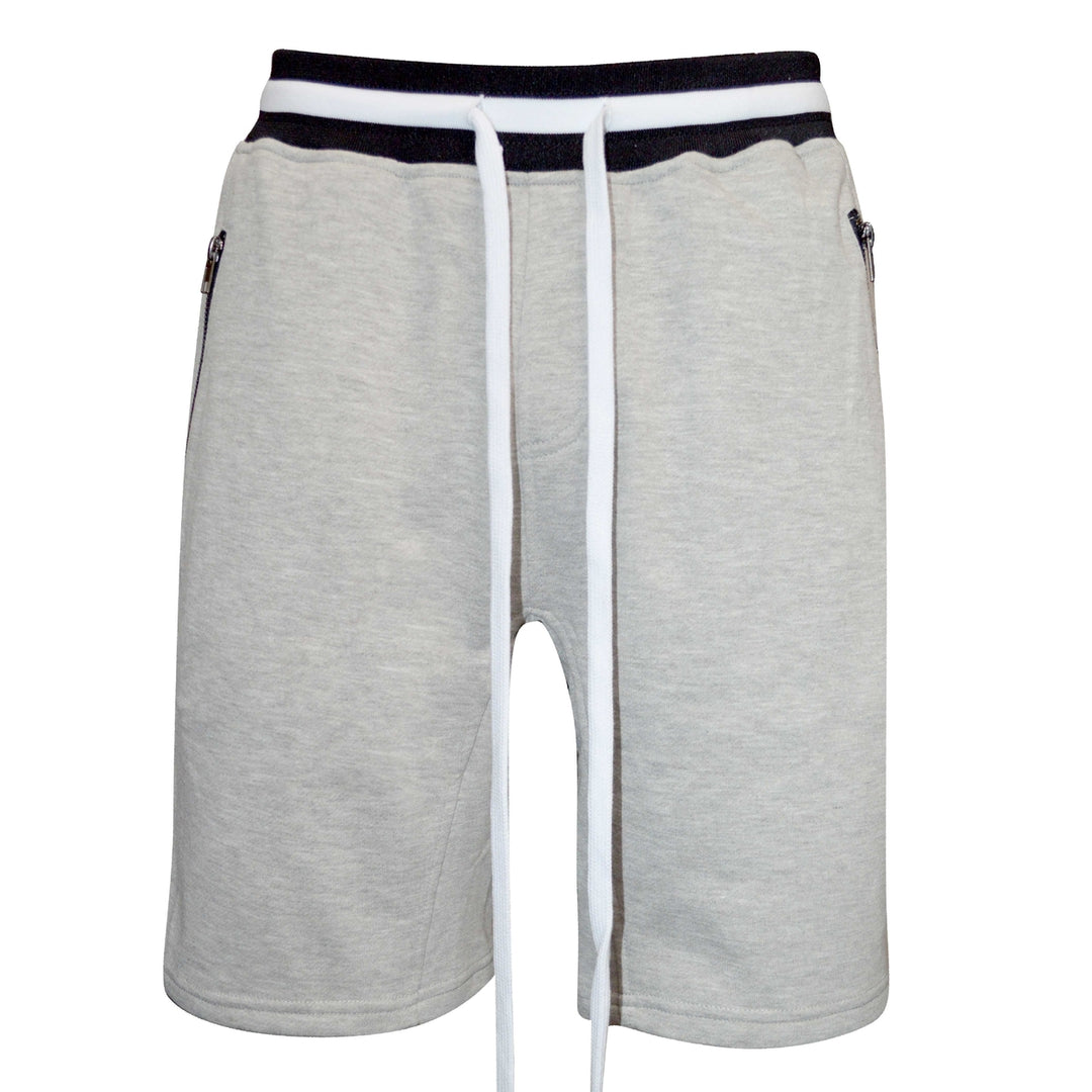 FRENCH TERRY SHORTS- GREY Image 4