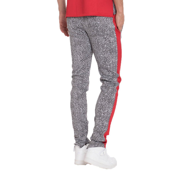 ELEPHAN PRINT PANTS- RED Image 2