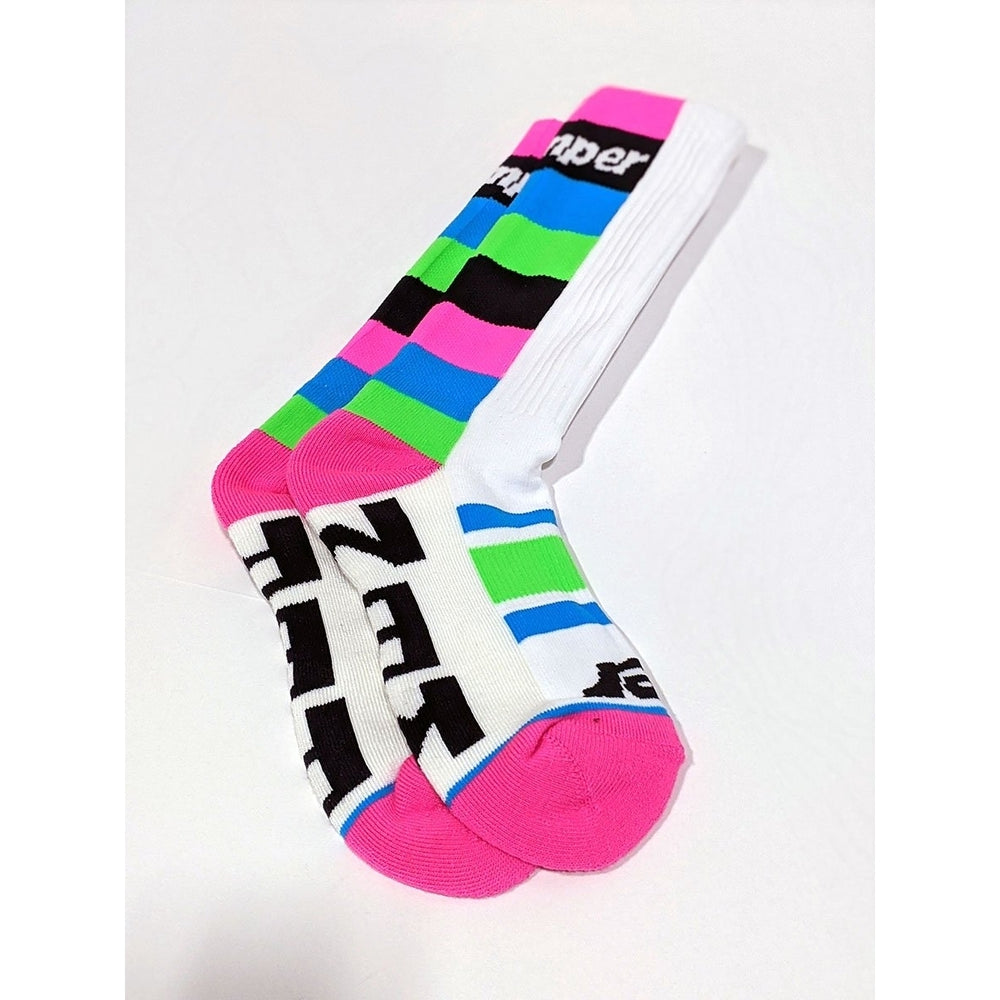 Kemper Snowboards Stripe Crew Sock Image 2