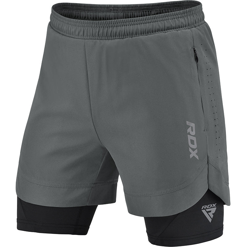 T16 2-in-1 Compression MMA Shorts Image 3